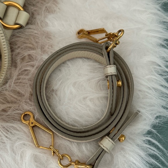 Miu Miu Women's Gray Leather Handbag - Picture 11 of 15